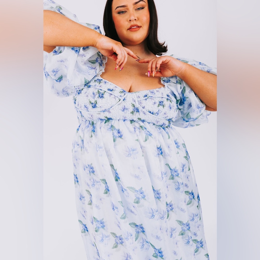 One loved babe, “ Lost in a Dream” dress, NWT, size 1X - Picture 4 of 11